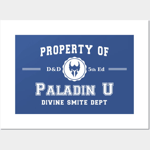 Paladin University Wall Art by KidCrying